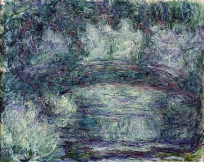 De Japanse brug, 1918-19 door Claude Monet